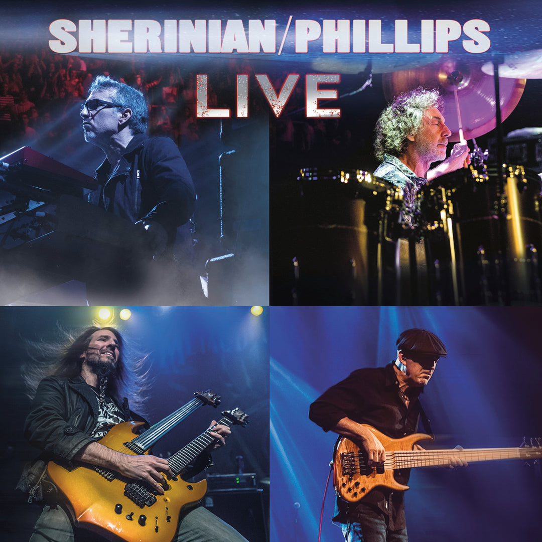 SHERINIAN/PHILLIPS LIVE Black LP  Derek Sherinian/Simon Phillips en Smfstore