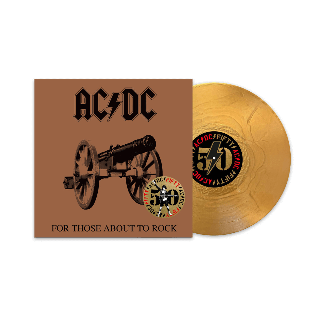 High Voltage LP Edición 50 Aniversario Vinilo Dorado AC/DC en SMFSTORE Rock  Reedición