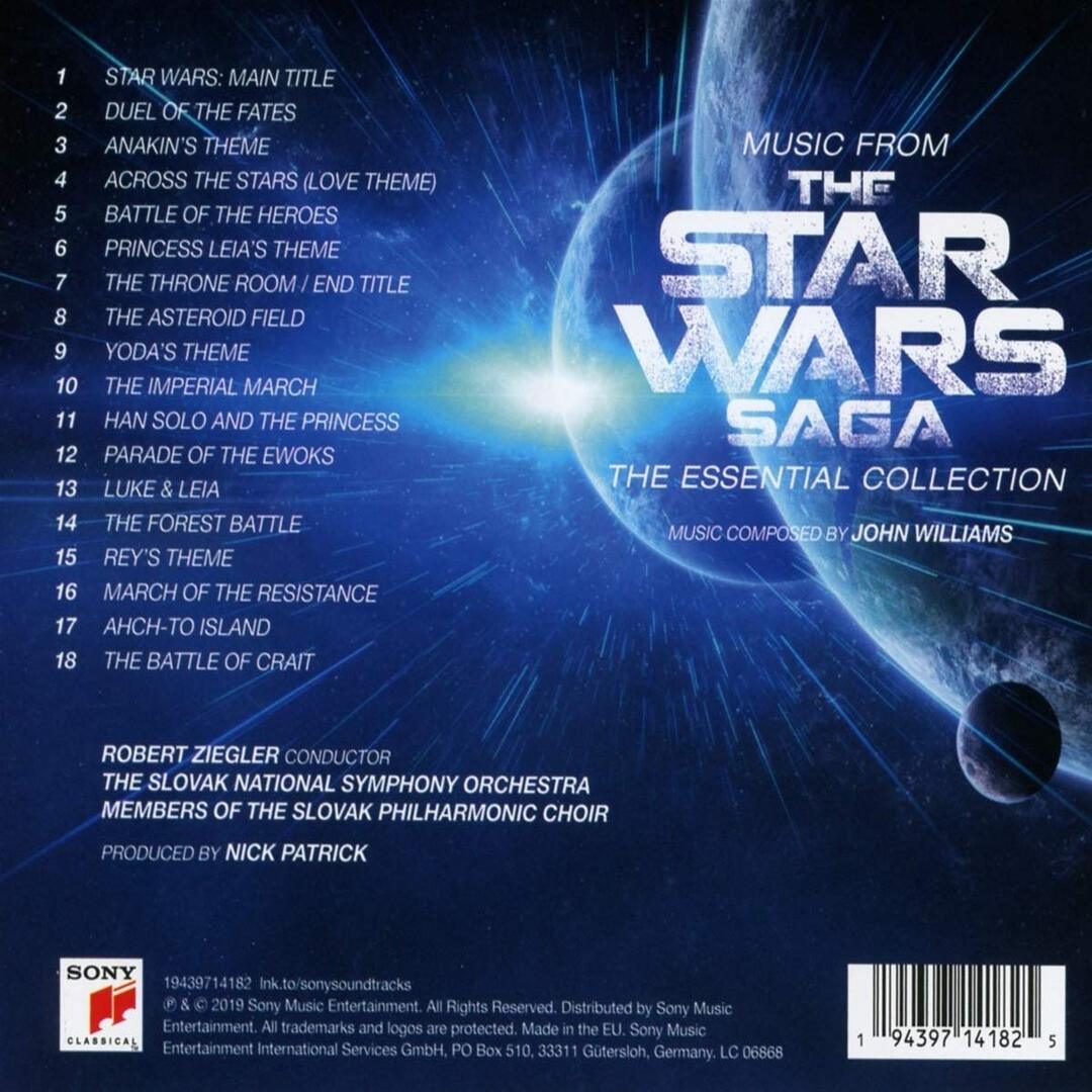 The Essential Music from the Stars Wars Saga  CD