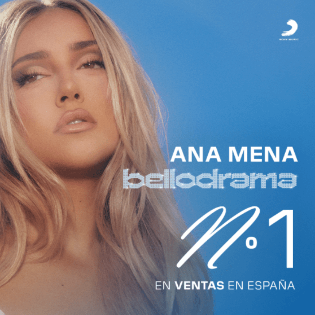 "Bellodrama" se hace con el Nº1 de las Lista de Ventas Oficial en España, siendo el álbum más importante del año de una artista femenina pop en nuestro país, disponible en SMFSTORE