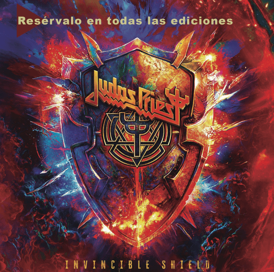 Judas Priest publican nuevo álbum: Invincible Shield  Se lanza el 8 de marzo y sólo en SMFSTORE en nueve formatos diferentes