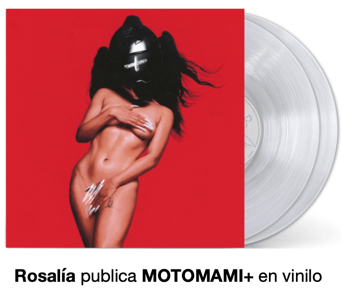 Rosalía publica MOTOMAMI+ en vinilo en SMFSTORE