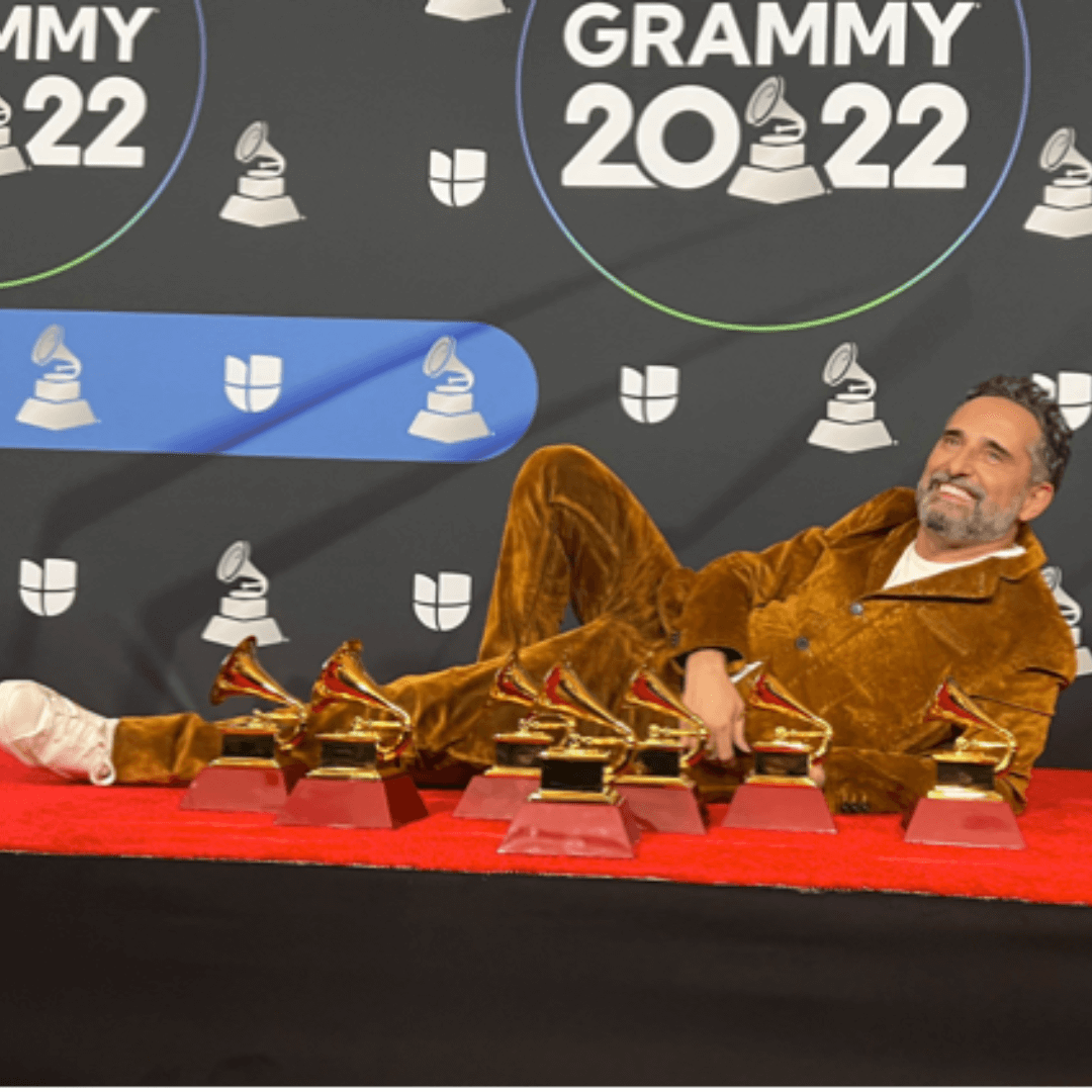 Jorge Drexler tras la gala Latin Grammy 22, el artista salió con 7  galardones bajo el brazo