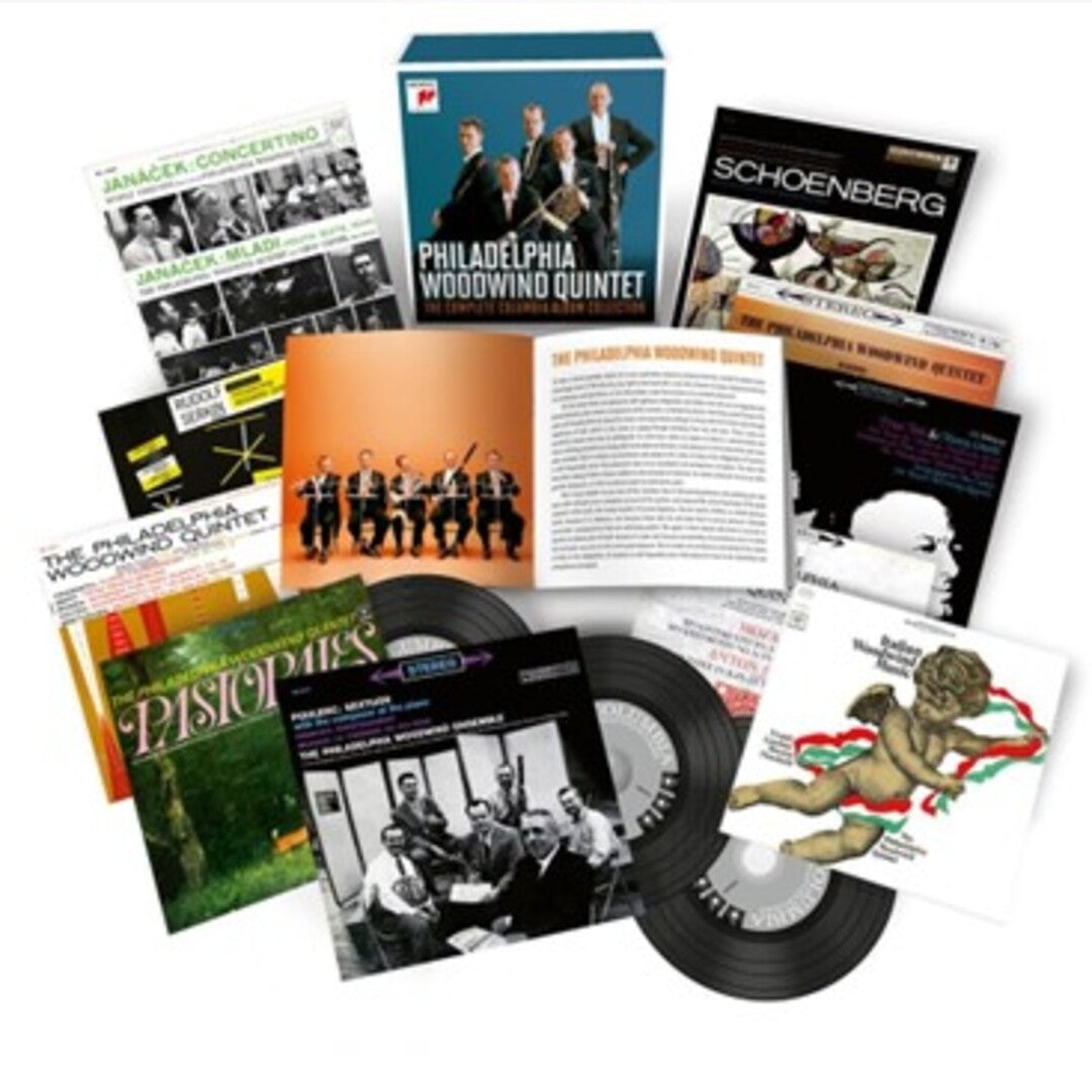 The complete Columbia album collection 12 CD´s  The Philadelphia Woodwind Quintet en Smfstore