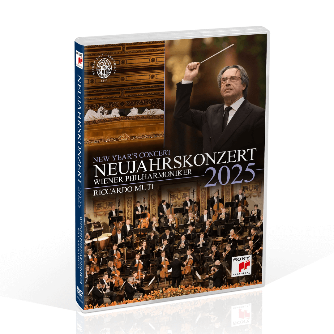 Concierto de Año Nuevo 2025 /Neujahrskonzert 2025 / New Year's Concert 2025 / Concert du Nouvel An 2025 DVD Riccardo Muti & Wiener Philharmoniker en SMFSTORE