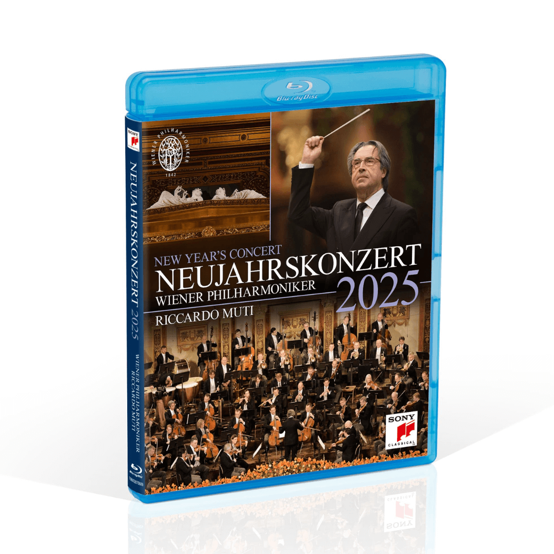 Concierto de Año Nuevo 2025 /Neujahrskonzert 2025 / New Year's Concert 2025 / Concert du Nouvel An 2025 Blu-Ray Riccardo Muti & Wiener Philharmoniker en SMFSTORE