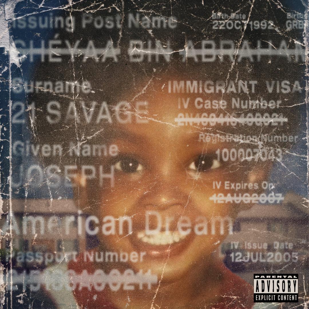 American Dream CD 21 Savage en SMFSTORE