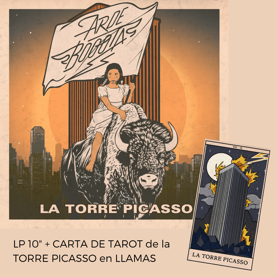 La Torre Picasso LP 10" + Carta Tarot Edición Limitada Arde Bogotá en SMFSTORE