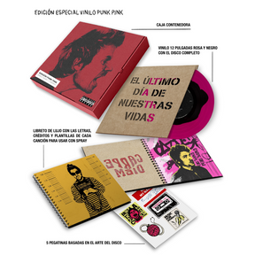 El Último Día de Nuestras Vidas LP - Edición Yolk (PUNK PINK) Dani Martín en SMFSTORE