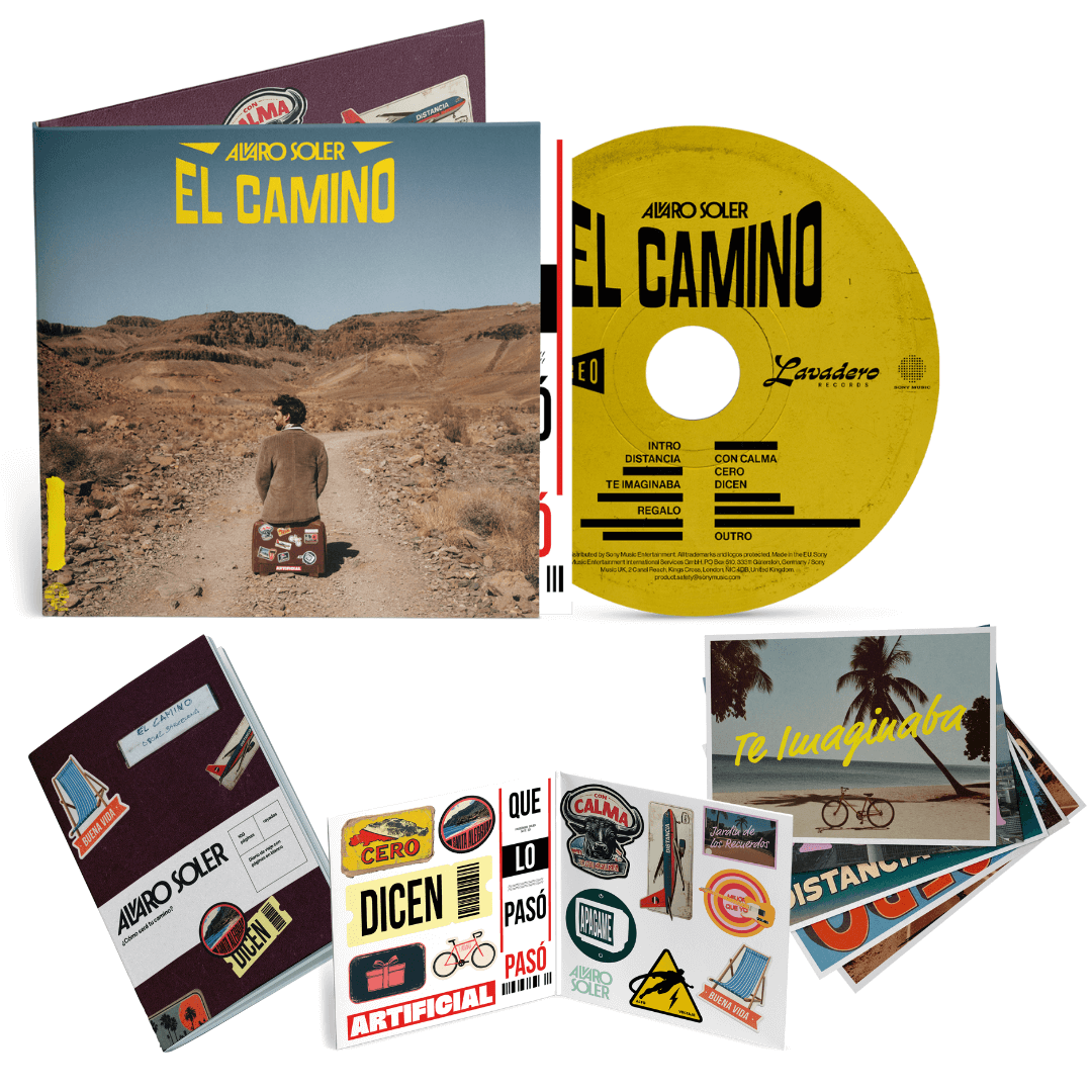 EL CAMINO CD + Diario de viaje + 16 postales + pegatinas (exclusivo SMFSTORE)