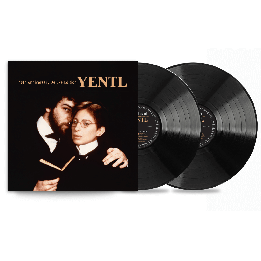 Yentl (40th Anniversary Deluxe Edition) 2 Vinilos en SMFSTORE Barbra Streisand, Jazz, Yentl, Deluxe Edition, Reedición, Doble Vinilo, 40 Aniversario, Michel Legrand, maquetas, Banda Sonora