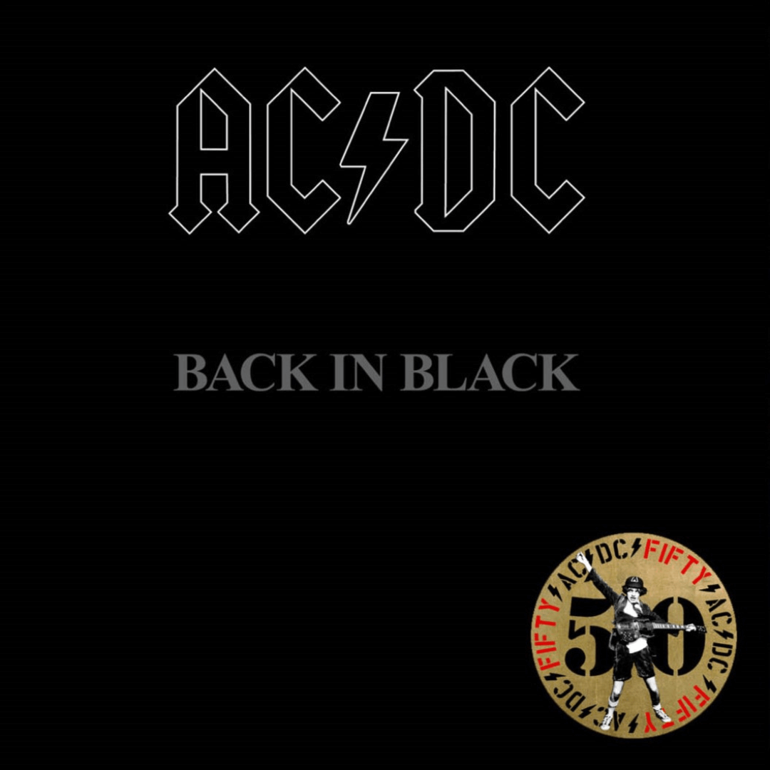 Back in Black  LP Edición 50ª Aniversario Vinilo Dorado AC/DC en SMFSTORE Rock Reedición