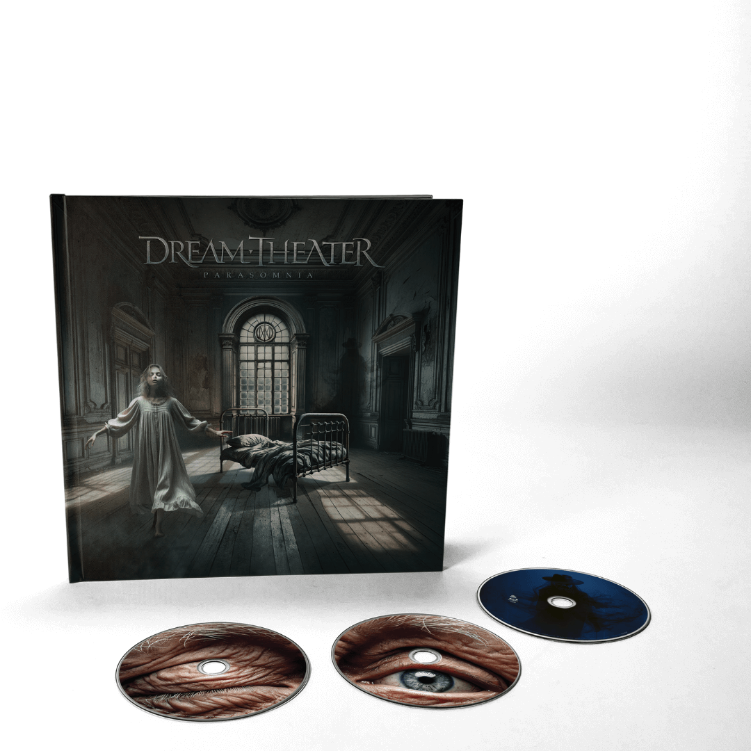 Parasomnia 2 CD + 1 Blu Ray  Dream Theater en SMFSTORE new album, Parasomnia, metal, metal progresivo, heavy metal, James LaBrie, John Petrucci, John Myung, Jordan Rudess, Mike Portnoy 
