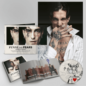 Damiano David, FUNNY little FEARS, CD, pop, Deluxe, Tarjeta, Poster en SMFSTORE