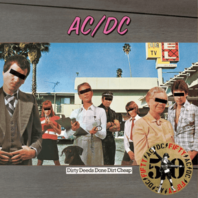 Dirty Deeds Done Dirt Cheap LP Edición 50ª Aniversario Vinilo Dorado AC/DC en SMFSTORE Reedición Rock