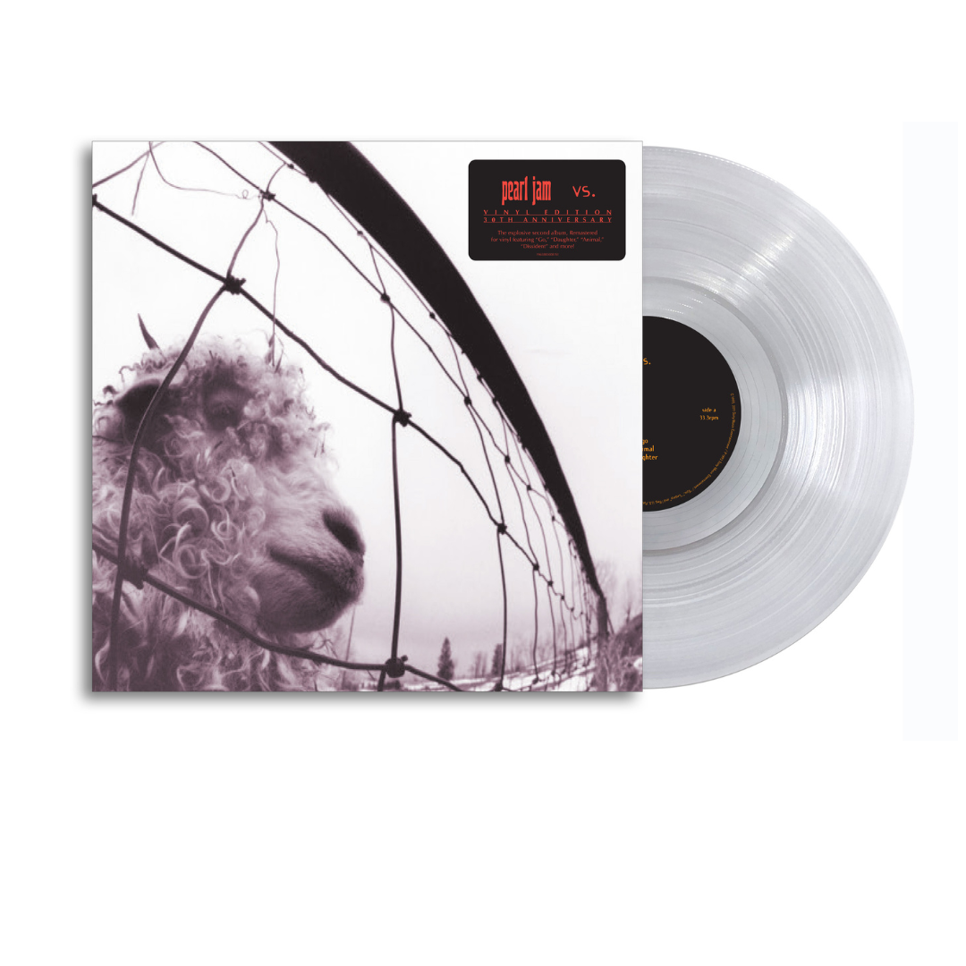 Vs (30th Anniversary Edition) Vinilo Transparente Pearl Jam en Smfstore