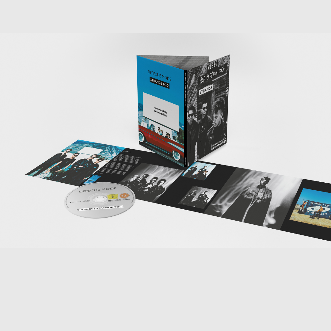 Strange / Stange too DVD en digipack Blue Ray Depeche Mode en Smf store