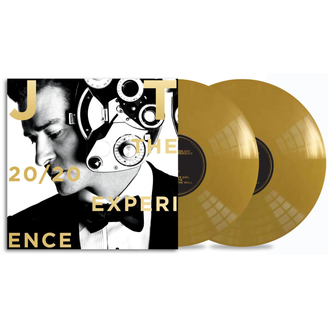 The 20/20 Experience 2 Vinilos dorado metalizado Justin Timberlake en Smfstore