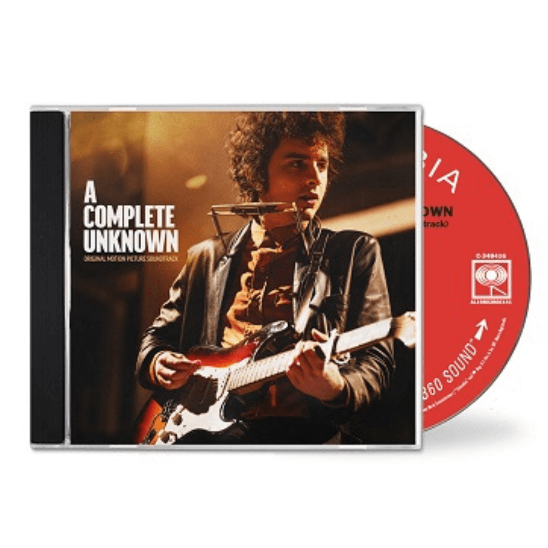 A Complete Unknown (Original Motion Picture Soundtrack) CD SMFSTORE biopic, película, Bob Dylan, Timothee Chalamet 
