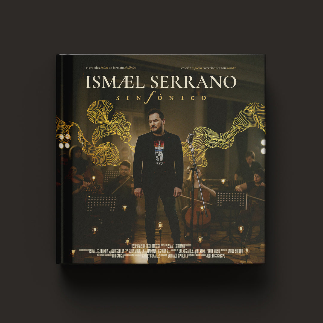 Sinfónico CD Deluxe Edición Firmada y Limitada  Ismael Serrano en SMFSTORE