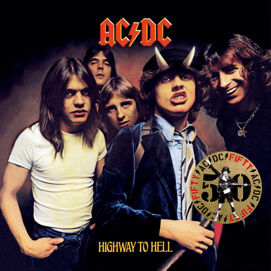 Highway To Hell LP Edición 50ª Aniversario Vinilo Dorado AC/DC en SMFSTORE Rock, Reedición