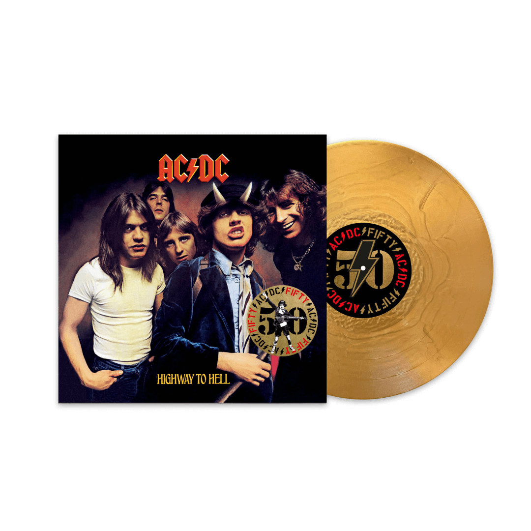 Highway To Hell LP Edición 50ª Aniversario Vinilo Dorado AC/DC en SMFSTORE Rock, Reedición