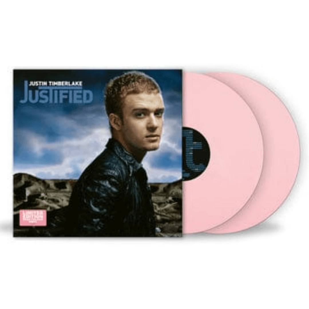 Justified Vinilo doble color Rosa Justin Timberlake en SMFSTORE