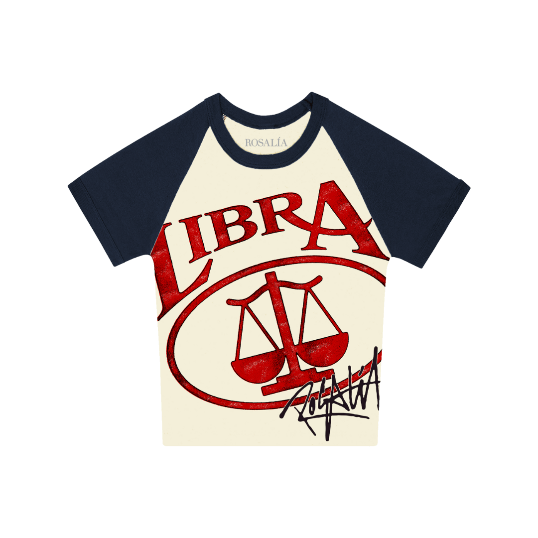 Camiseta LIBRA BDAY Rosalía Merch Oficial en SMFSTORE