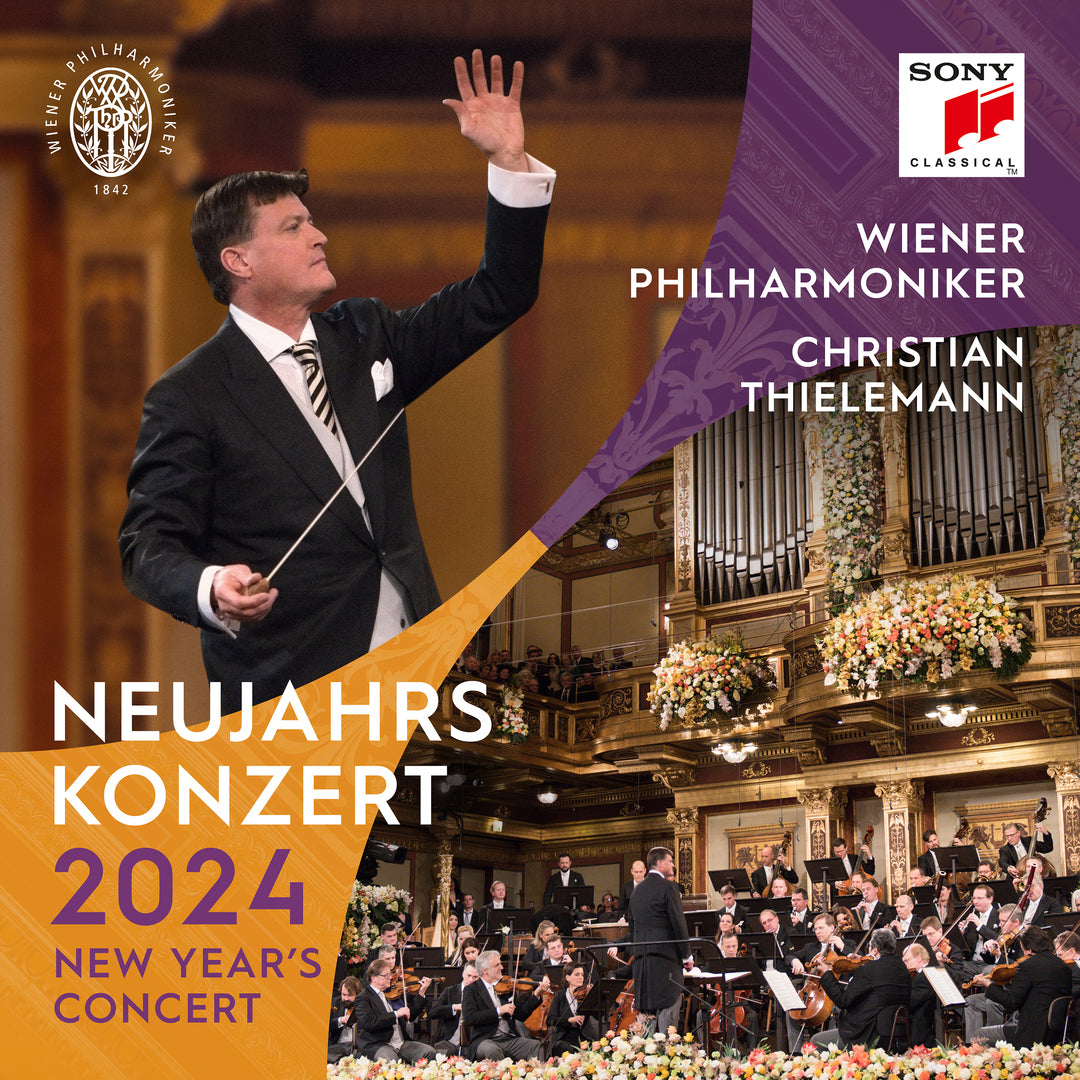 Concierto de Año Nuevo 2024 Con Orquesta Filarmónica de Viena y Christian Thielemann 2CD en Smfstore