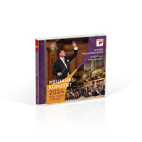 Concierto de Año Nuevo 2024 Con Orquesta Filarmónica de Viena y Christian Thielemann 2CD en Smfstore