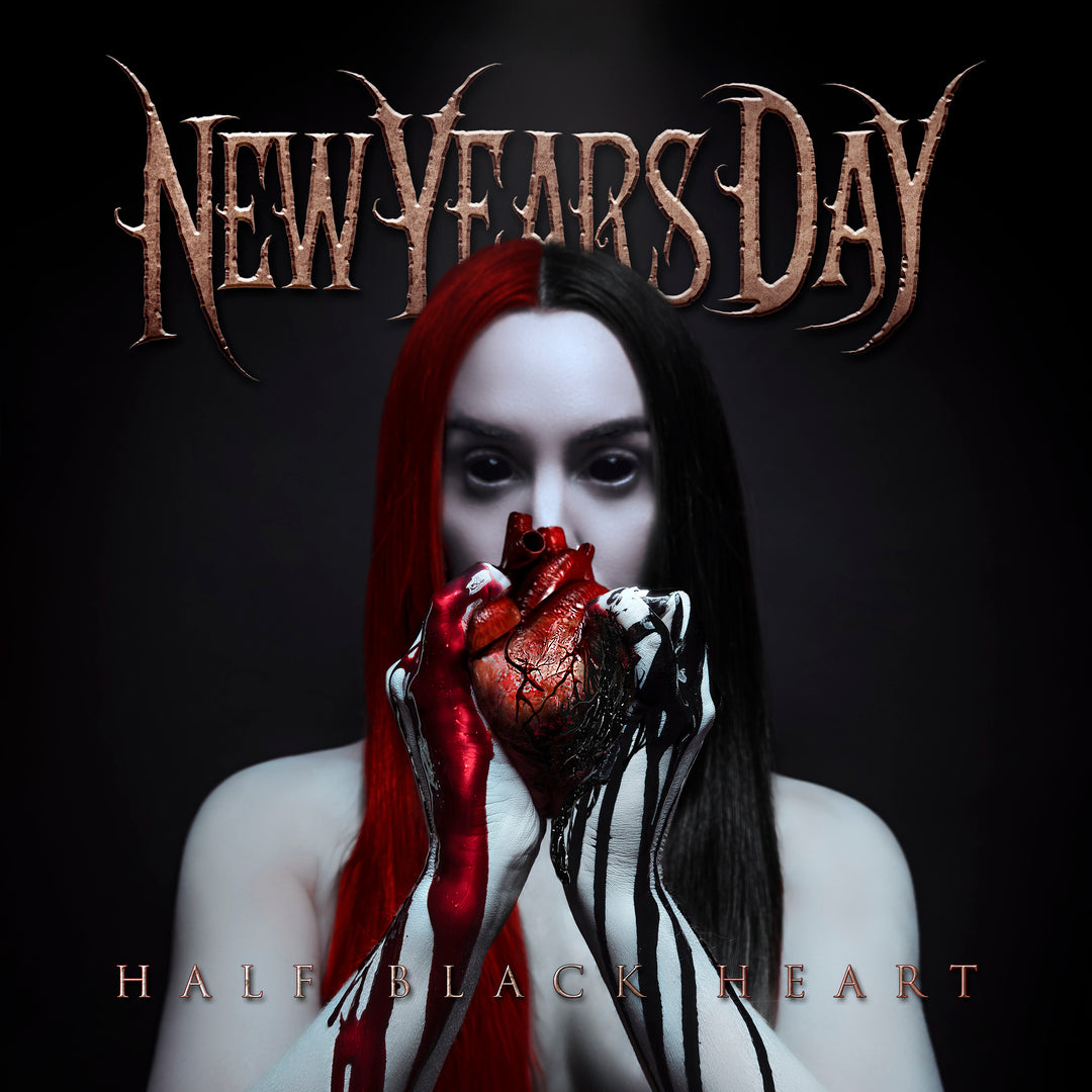 Half Black Heart Ltd. deep blood red LP New Years Day en Smfstore