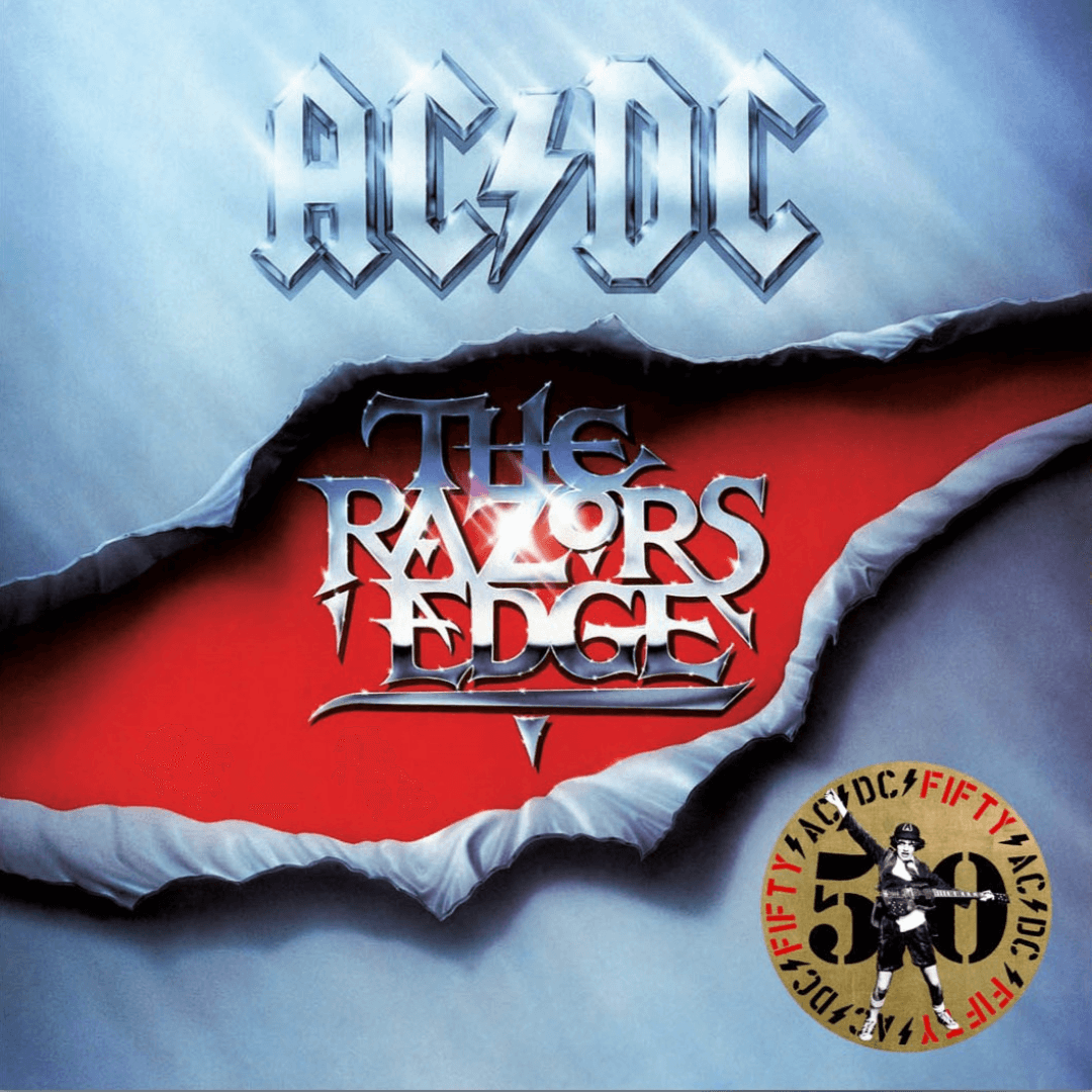 The Razors Edge LP 50 aniversario vinilo dorado AC/DC en SMFSTORE Rock , 50