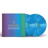 The singles 2LP vinilo azul Wham! en SMFSTORE Andrew Ridgeley , George Michael , 40 aniversario