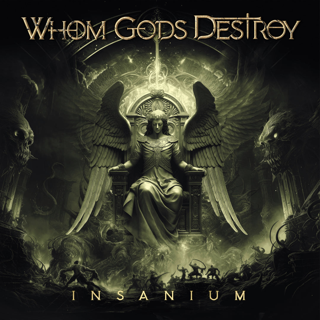 Insanium  Ltd. Gatefold black 2LP & LP-Booklet  Whom Gods Destroy en SMFSTORE
