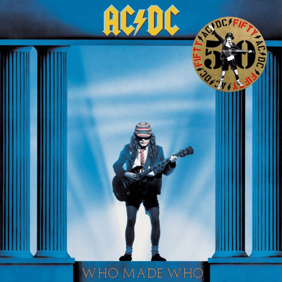 Who Made Who LP 50 aniversario vinilo dorado AC/DC en SMFSTORE Rock, Reedición