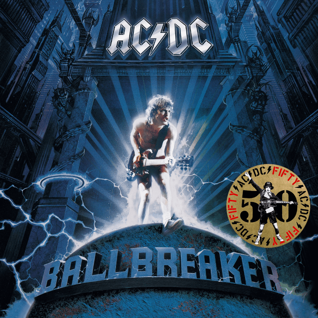 Ballbreaker LP Edición 50ª Aniversario Vinilo Dorado AC/DC en SMFSTORE