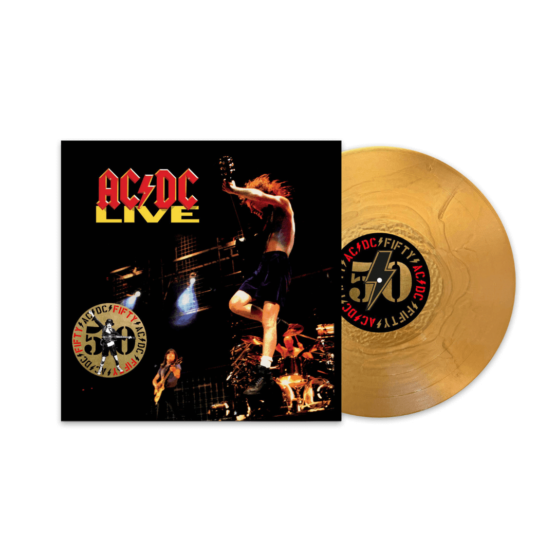 Live LP Edición 50 Aniversario Vinilo Doble Dorado en SMFSTORE Rock Reedición