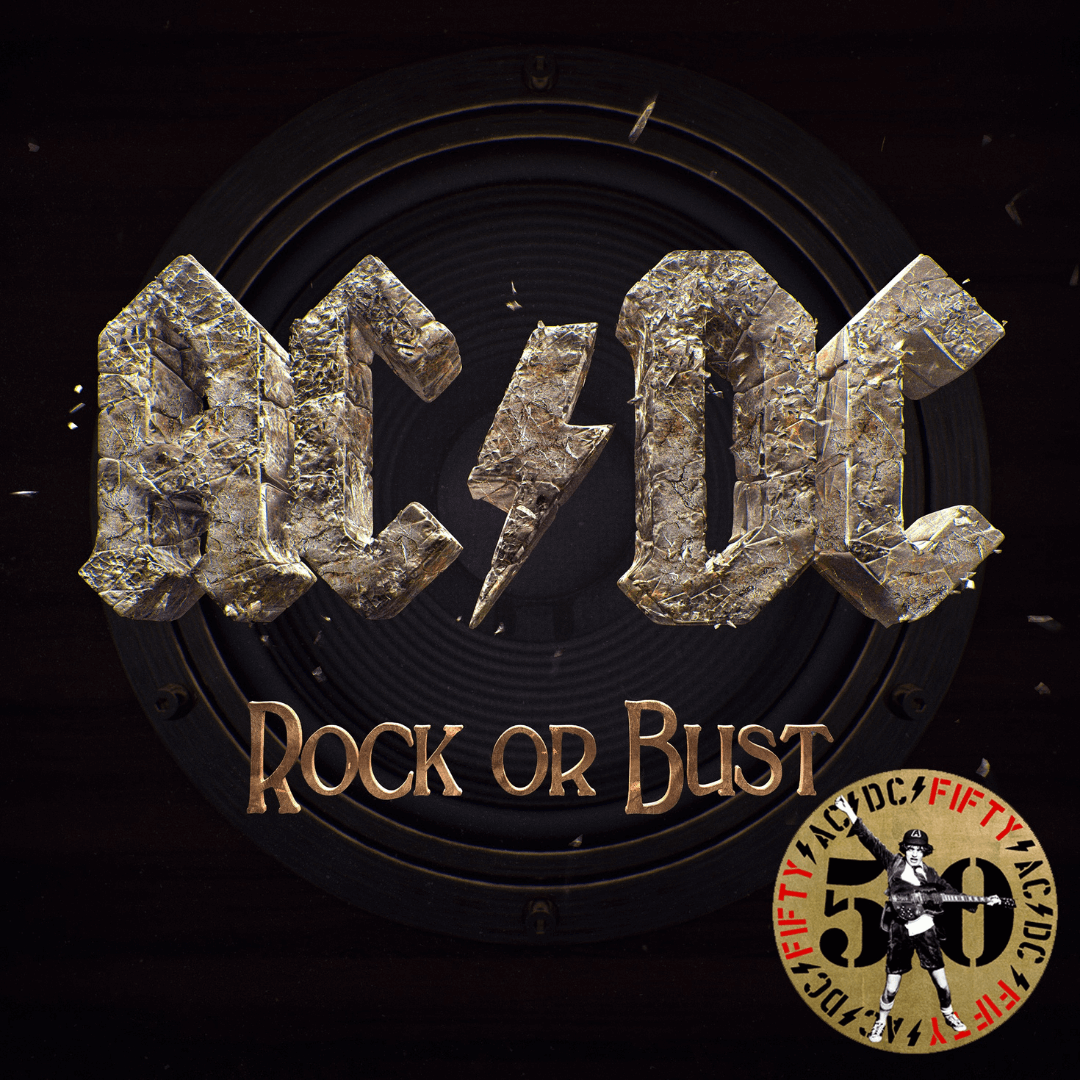 Rock or Bust LP Edición 50ª Aniversario Vinilo Dorado AC/DC en SMFSTORE