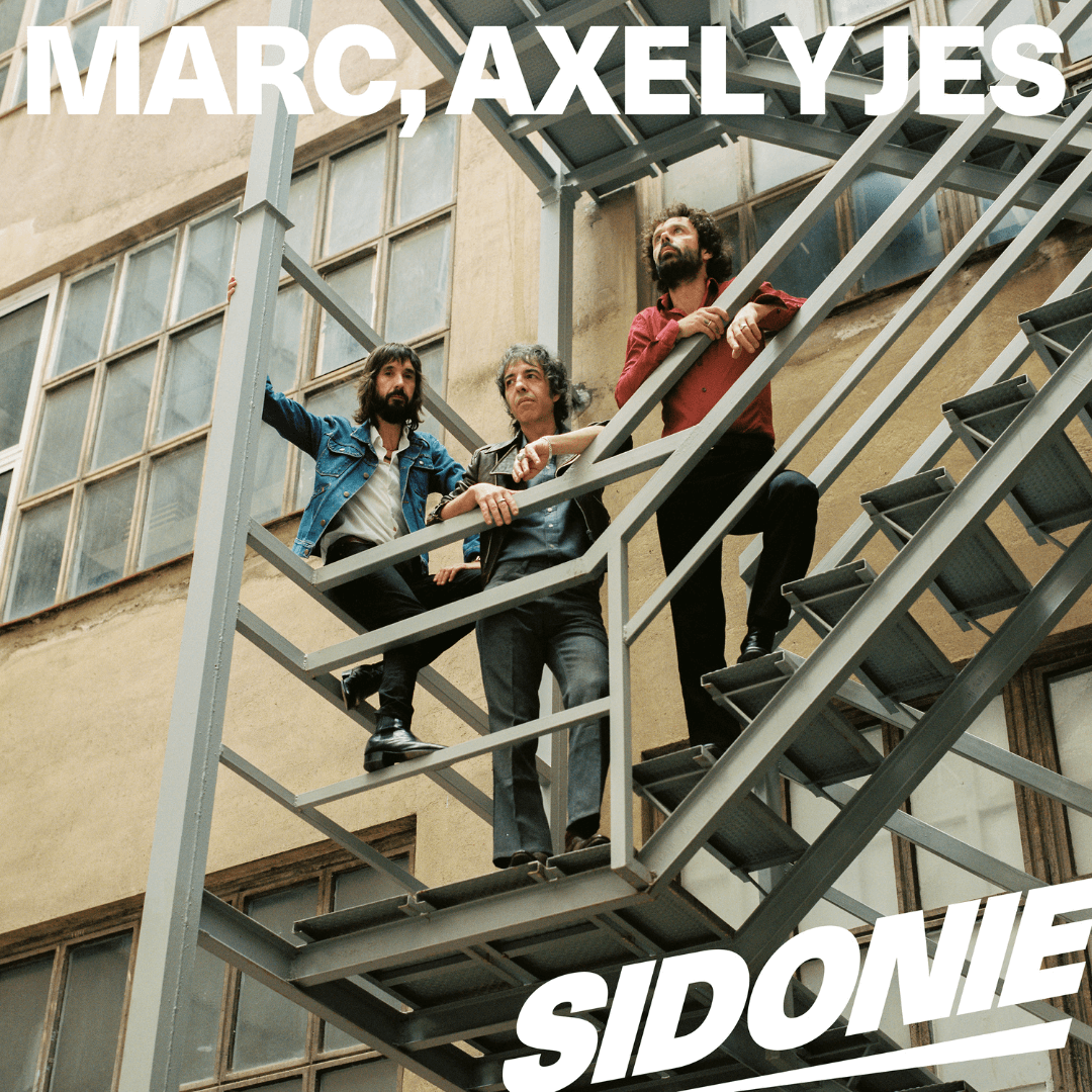 Marc, Axel y Jes CD Sidonie en SMFSTORE indie español pop