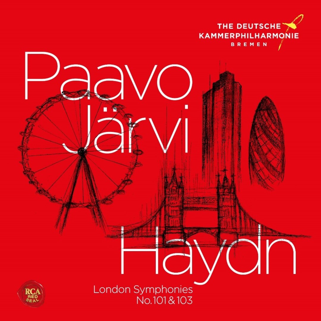 Haydn: Sinfonías de Londres Vol.1 Sinfonías No. 101 "El reloj" & No. 103 "Redoble de tambores" “Laughing with Haydn” CD Paavo Järvi en Smfstore