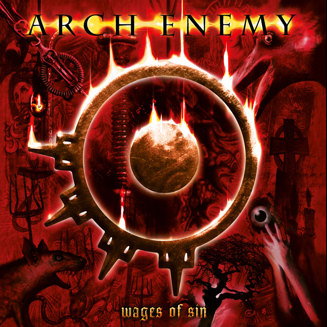 Wages Of Sin (Re-Issue 2023)  Ltd. transp. red LP Arch Enemy en Smfstore