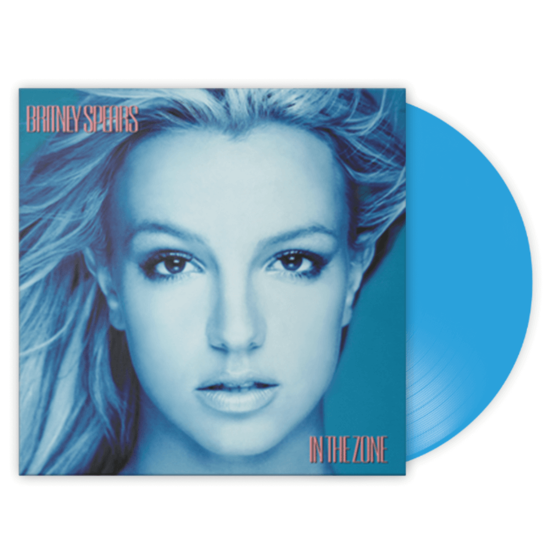 In the Zone Vinilo color Azul Britney Spears en SMFSTORE Britney, Spears, vinilo color,  éxitos, pop, 90s