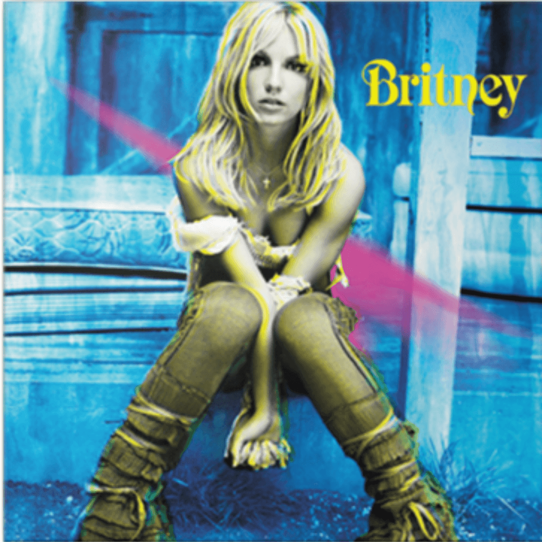 Britney Vinilo color amarillo Britney Spears en SMFSTORE Britney, Spears, vinilo color, éxitos, pop, teenager, 90s