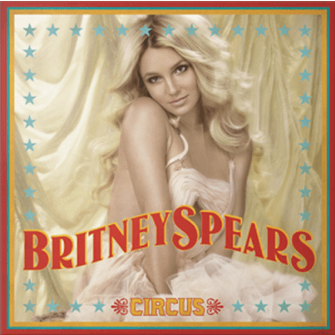 Circus Vinilo color Rojo Britney Spears en SMFSTORE Britney, Spears, vinilo color,  éxitos, pop, 90s