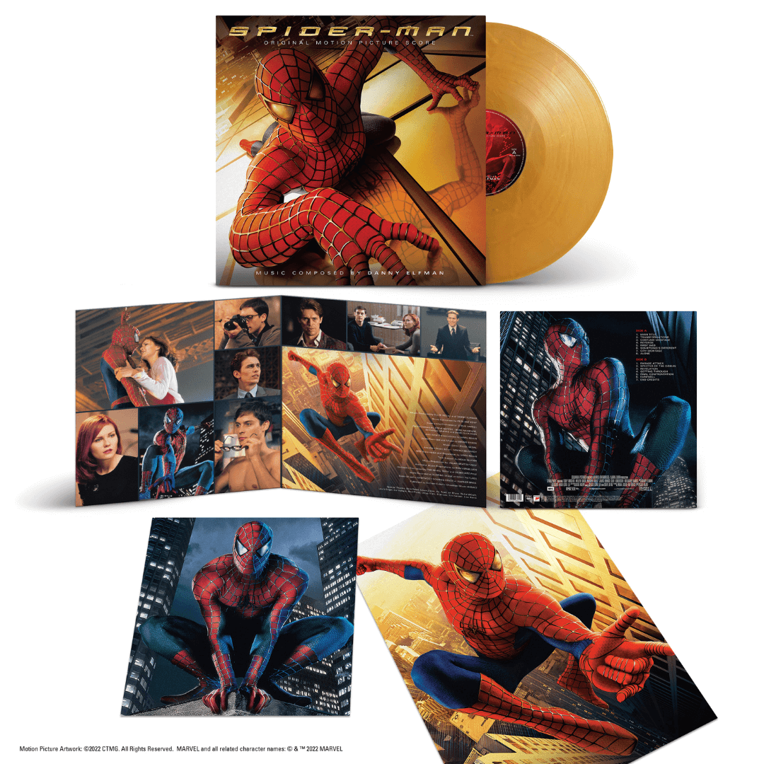 Spider-Man: 20 aniversario Vinilo edición Oro edición Limitada en SMFSTORE