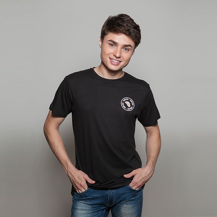 Camiseta negra premium Malas Lenguas