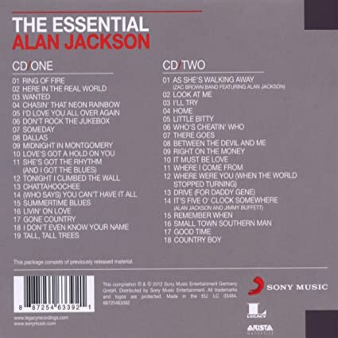The Essential Alan Jackson 2CD