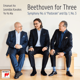 Beethoven for Three Sinfonía nº. 6 "Pastorale" y Op. 1, No. 3 CD Enmanuel Ax Leonidas Kavakos Yo-Yo Ma en SMFSTORE