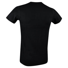 Camiseta negra unisex logo